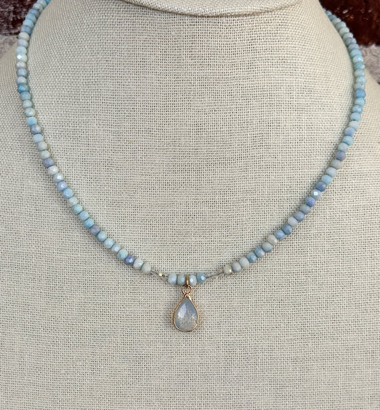 Opalite Blue Necklace
