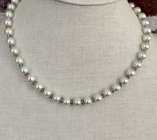 Iridescent Pearl Strand