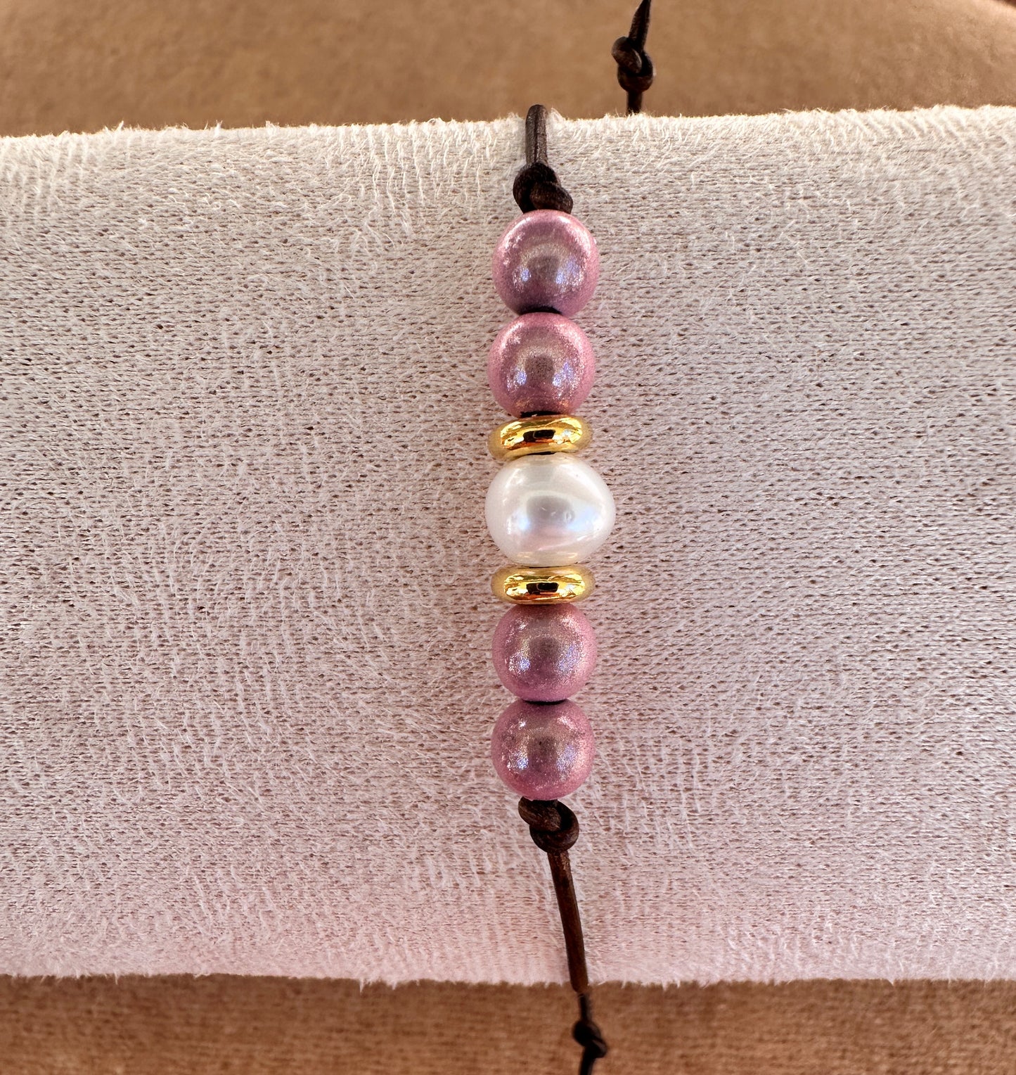Blush Glow Pearl Bracelet