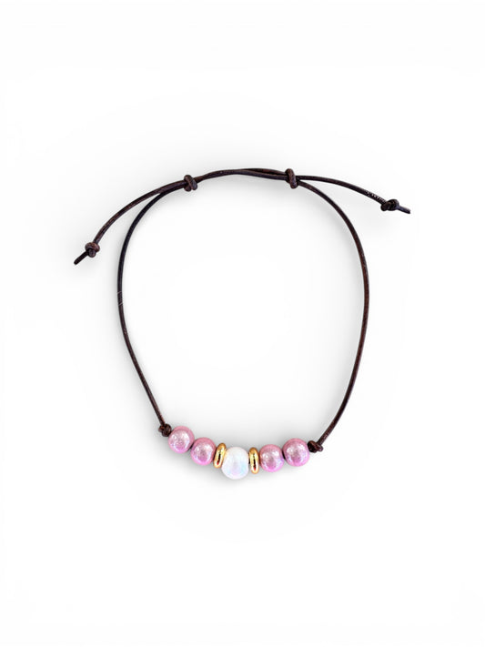 Blush Glow Pearl Bracelet