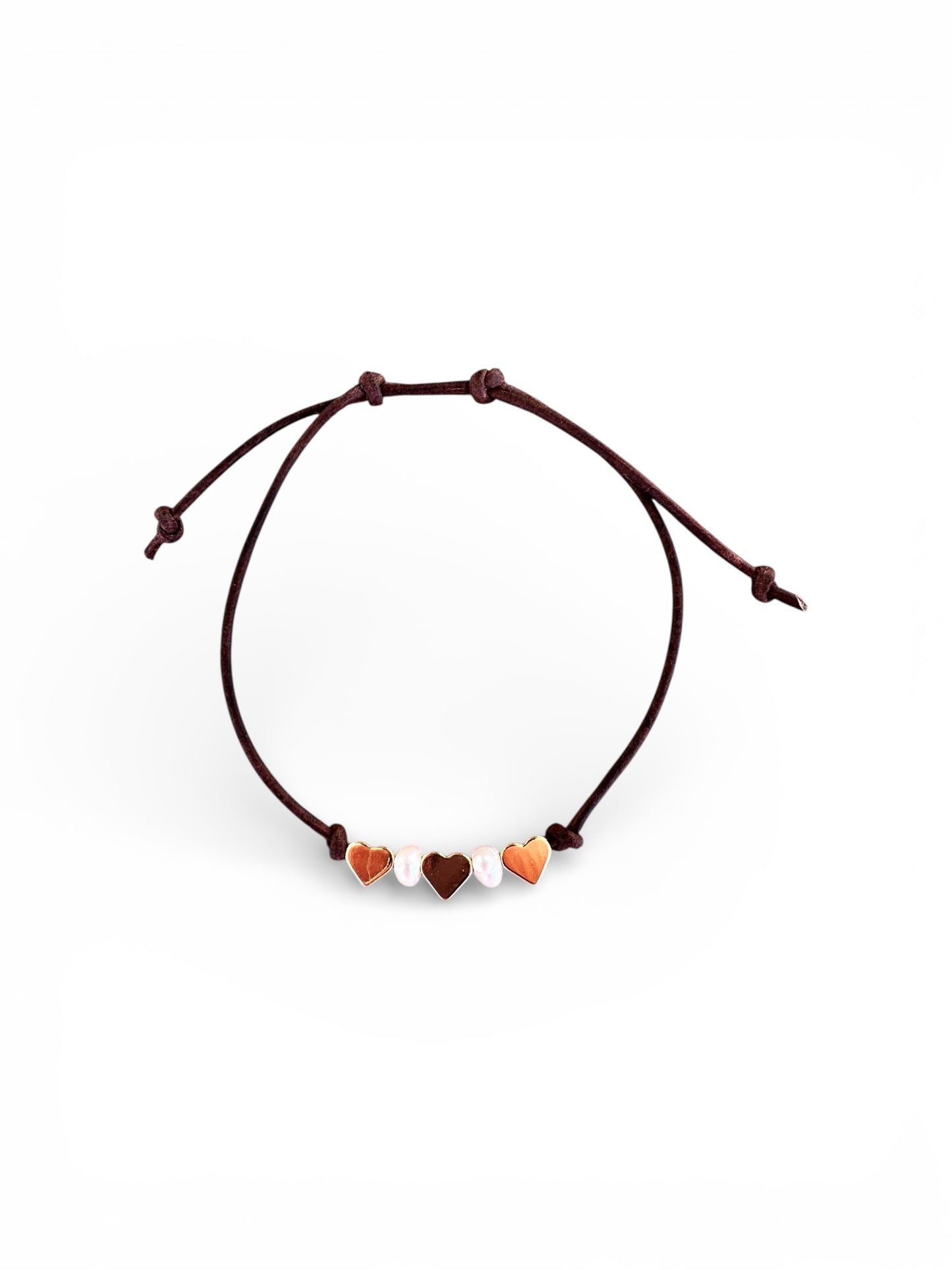 Sweet Trio Heart Bracelet